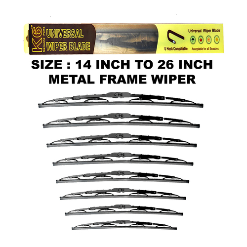 K6 Car Wiper Blade - Material: Metal