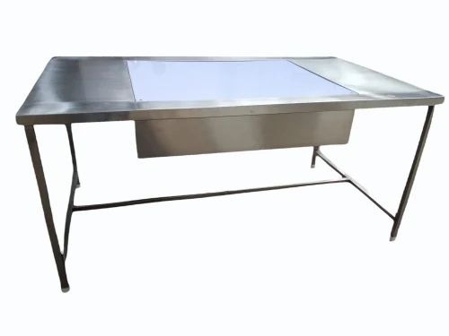 Linen Inspection Table - Color: Silver