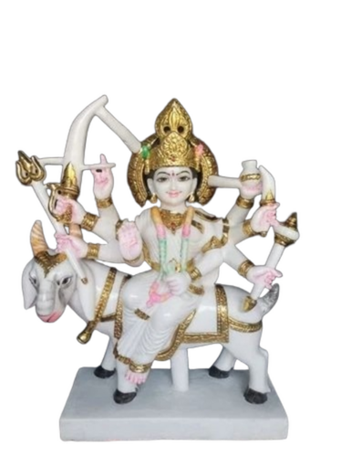 Marble Handicraft Statue - Color: White