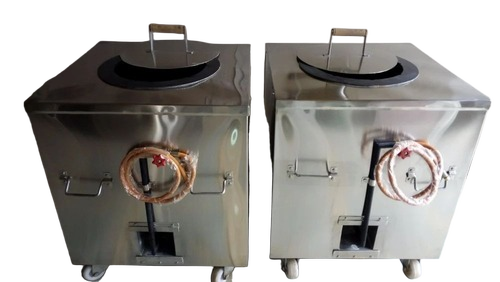 Ss Square Tandoor - Color: Silver