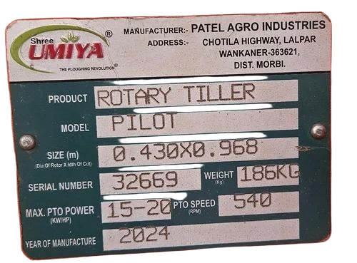 Anodized Aluminum Nameplates - Application: Industrial