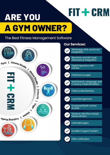 Fitplus Crm Software - Warranty: 1