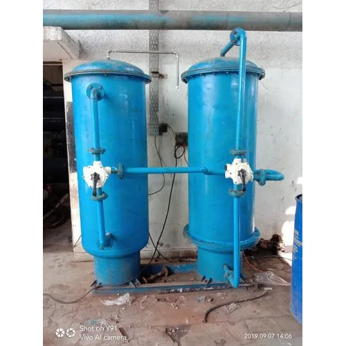 FRP Industrial Water Softener Plant - FRP, 500 Ltr/hr, Wall Mounted | UV+TDS+Mineral Purification, 5000 L Storage, 380V, 1 Year Warranty