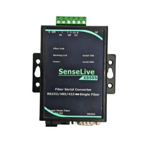 Senselive X8555 to Optical Fiber