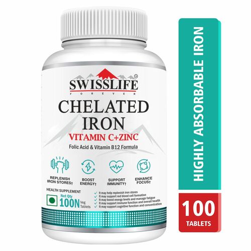 Swislife Forever Chelated Iron Tablets