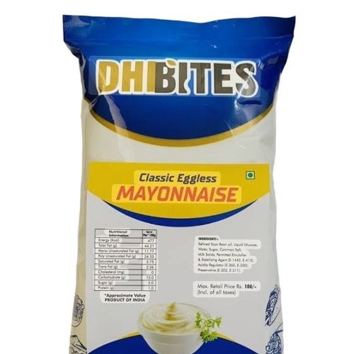 Classic Eggless Mayonnaise - Packaging: Vacuum Pack
