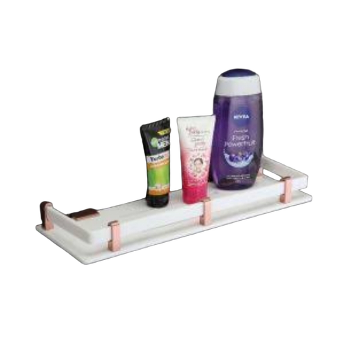 Fancy Acrylic Bathroom Shelf