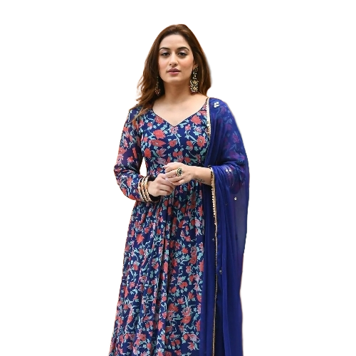 Ladies Full Sleeves Printed Kurti