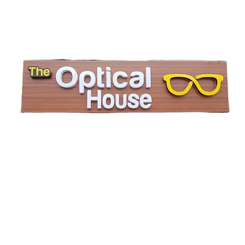 Wooden Base Sign Board