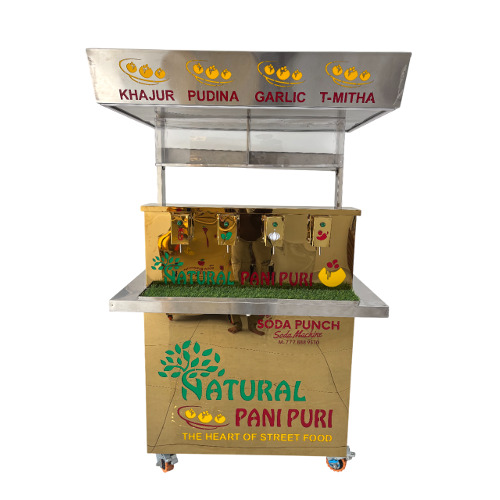 4 Nozzle Panipuri Cart Filing Machine - Capacity: 1000To 12000 Pcs/Hr