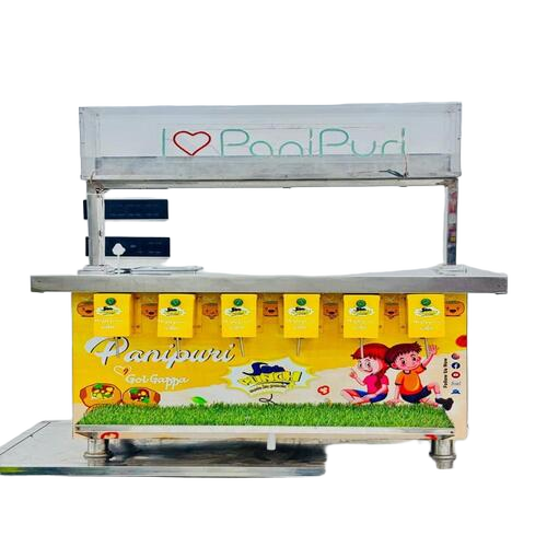 Table Top 6 Nozzle Panipuri Machine - Capacity: 1000To1200 Pcs/Hr