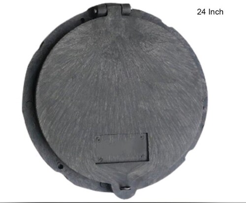 Round Plastic PVC Manhole Cover - Round Shape, Crack Resistant | Long Functionality, New Only