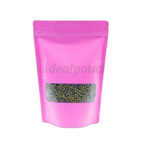 Color Stand Up Zipper Pouch