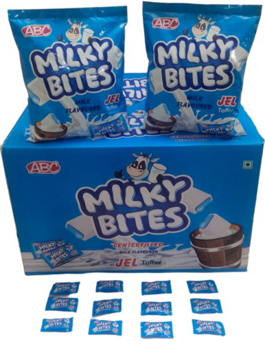 Milky Bites Toffee - White Toffee Balls Eggless | Creamy Milk Flavor Smooth Melt Sweet Indulgence