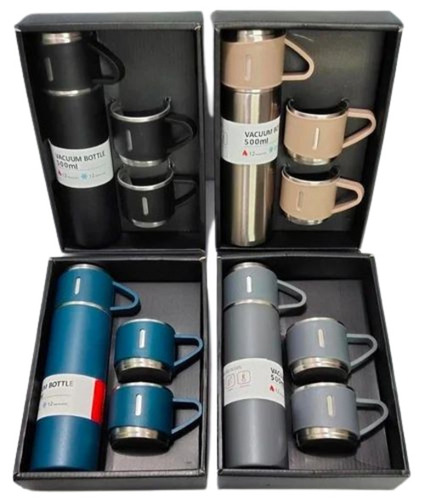 Ss Vacuum Flask  - Color: Multi Color