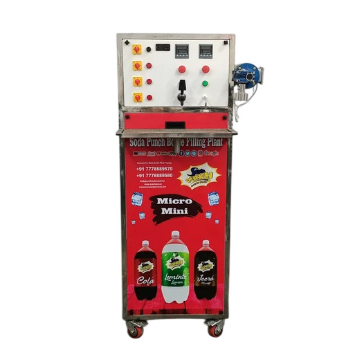 1+1 Nozzle Non Electric Soda Machine - Automatic Grade: Manual