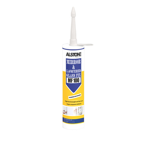 Alstone Mirror Fix 100 White 280ml Silicone Sealant