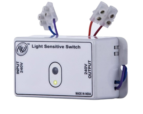 Light Sensitive Switche  - Color: White