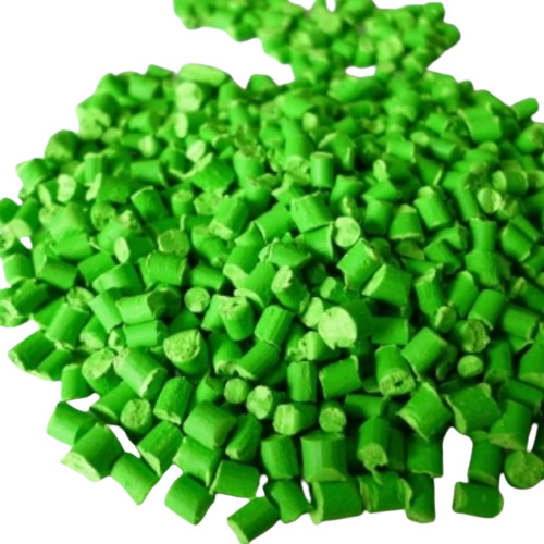 Green Plastic Granules