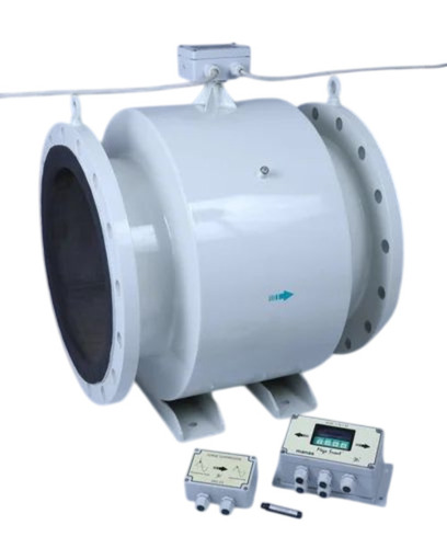 Large Magnetic Flowmeter 