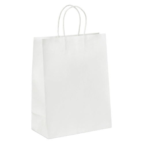 White Craft Paper Bag 