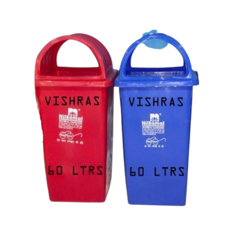 60 Liters Plastic Dustbins