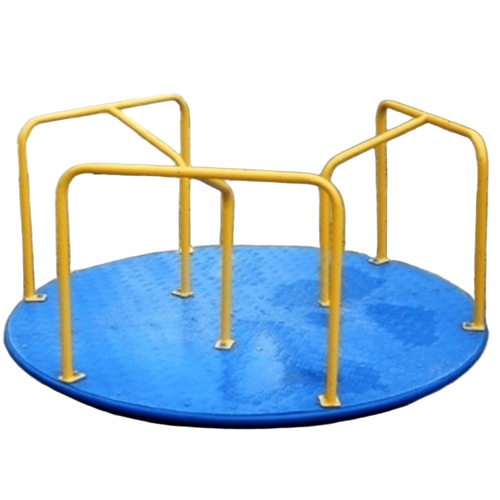 Merry Go Round - FRP Material 3 Compartments 3 Passenger Capacity | Durable Fine Finished Park Style