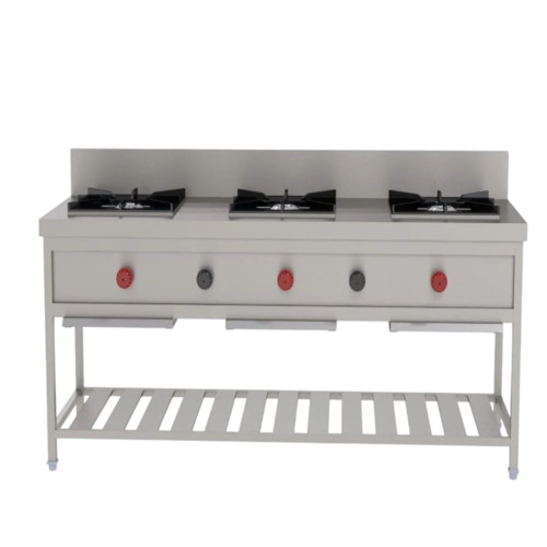 Three Burner Gas Cooking Range