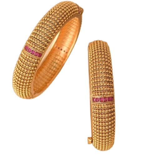 Women Alloy Bangles - Alloy Golden Openable | Fashion Wedding Party Engagement Anniversary