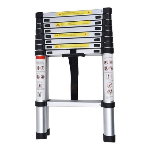 Aluminium Telescopic Ladder - Frp Material, Rust Free, Corrosion Resistant, Industrial Step Ladder