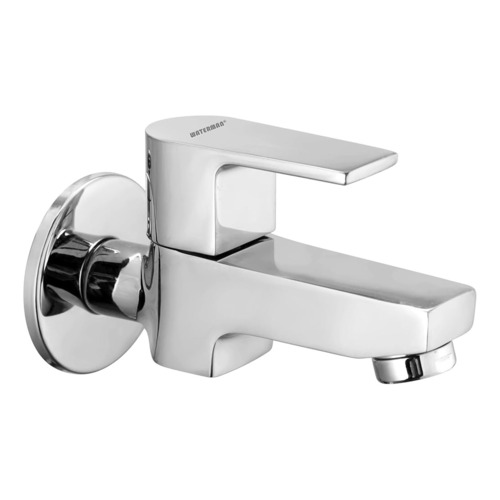 Brass Bib Cock - Brass Silver Chrome Finish | Crack Resistant Termite Resistant Easy To Fit