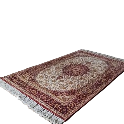 Floor Carpet - Rectangle Printed, Lightweight | Easy To Clean, Non-slippery, Long Lasting Finish