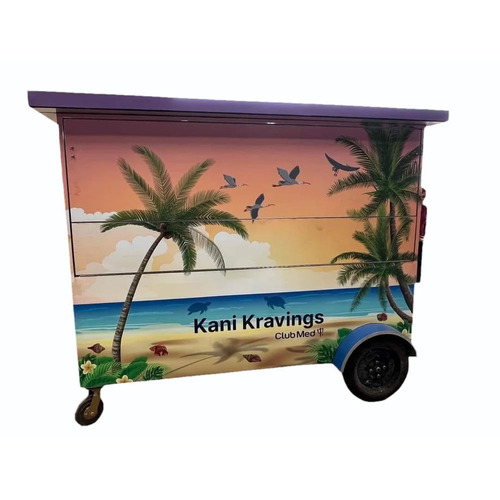 200 Kg Push Food Cart