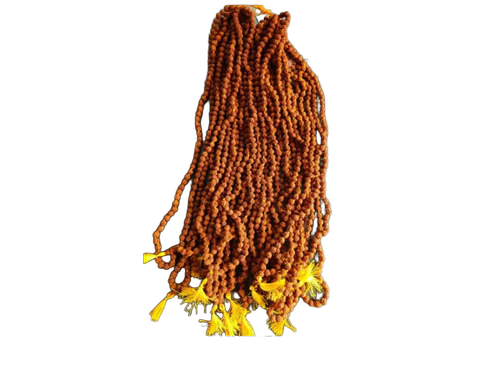 Brown Rudraksha Mala - Gender: Female