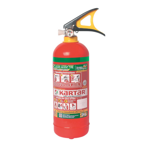 Clean Agent Type Fire Extinguisher