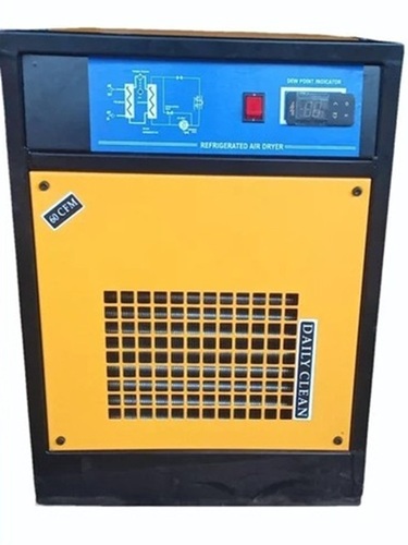 Compressed Air Dryers - 2.5 HP, -20 C Dew Point, 7 Bar, 50 Hz | Yellow, Electric Drive, Industrial Use