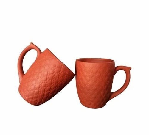 Brown Terracotta Cups - 150ML, Brown, Terracotta | Biodegradable, Leak Proof, Lightweight, Reusable
