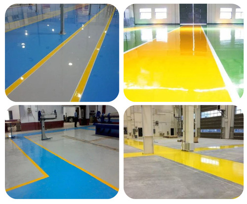 Industrial Epoxy Flooring Service - Color: As Per Ral Shade Card