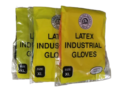 Industrial Rubber Gloves - Color: Yes