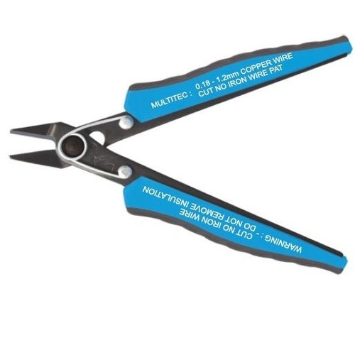 Micro Cutter - Metal and Plastic, Standard Size, Blue & Black | Handheld, Easy to Operate, Corrosion Resistant