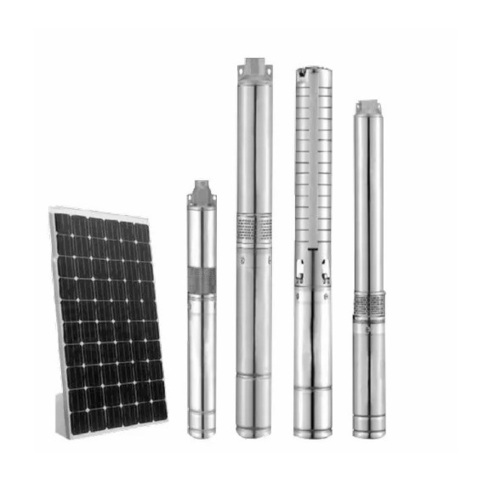 Solar Pumps - Metal and Plastic, Standard Size, Black & Silver, Monocrystalline Technology | Rust Proof, Water Proof, Corrosion Resistant, Energy Efficient, Easy to Operate and Install