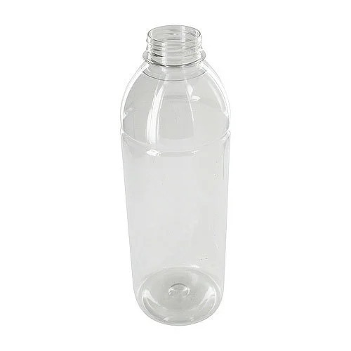 FMCG Bottles - Plastic, Transparent, Round | Leak Proof, Smooth Surface, Lightweight Design