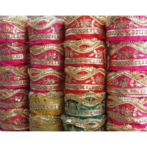 Gota Patti Border Lace