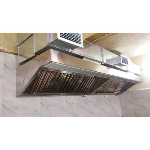 500W Commercial Fresher Exhaust Hood - Material: Stainless Steel