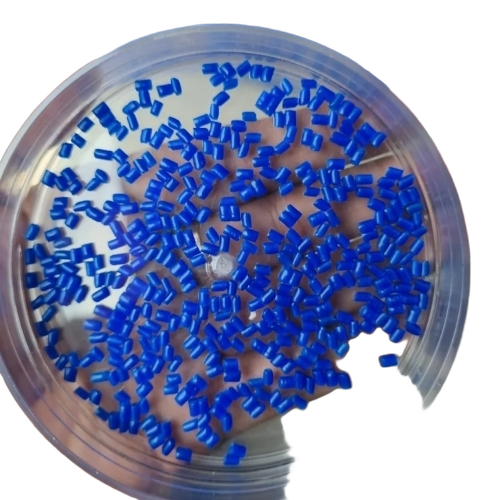 Blue Plastic Granules