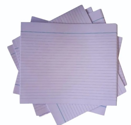 White Exam Notebook - Paper, Various Sizes, Square | Lightweight, Crystal Clear White Pages, Timely Delivery