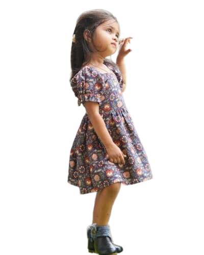 Kids Cotton Frock - Age Group: .