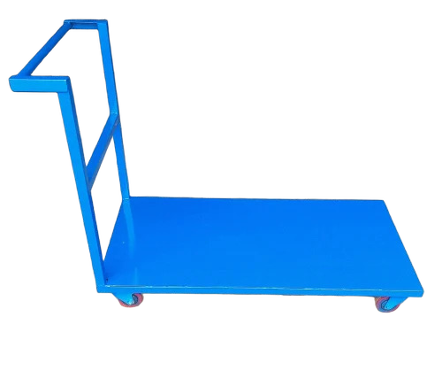 Mild Steel Platform Trolley - Size: 4X2X3 Ft