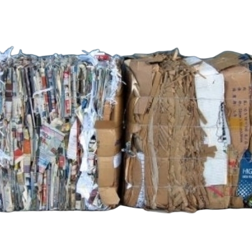 Mix Paper Scrap - Color: Brown & White