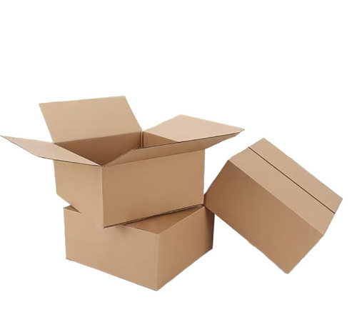 Plain Corrugated Box - Material: Kraft Paper